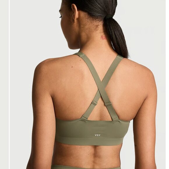 Victoria's Secret VSX Knockout Front Close Sports Bra Size 34C - Picture 2 of 7